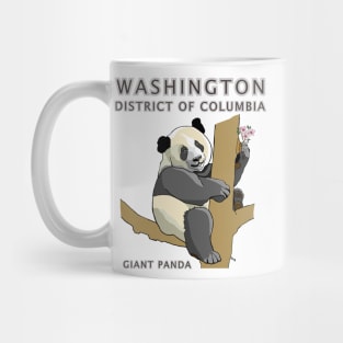 Washington, District of Columbia - state symbols - Giant Panda Mug